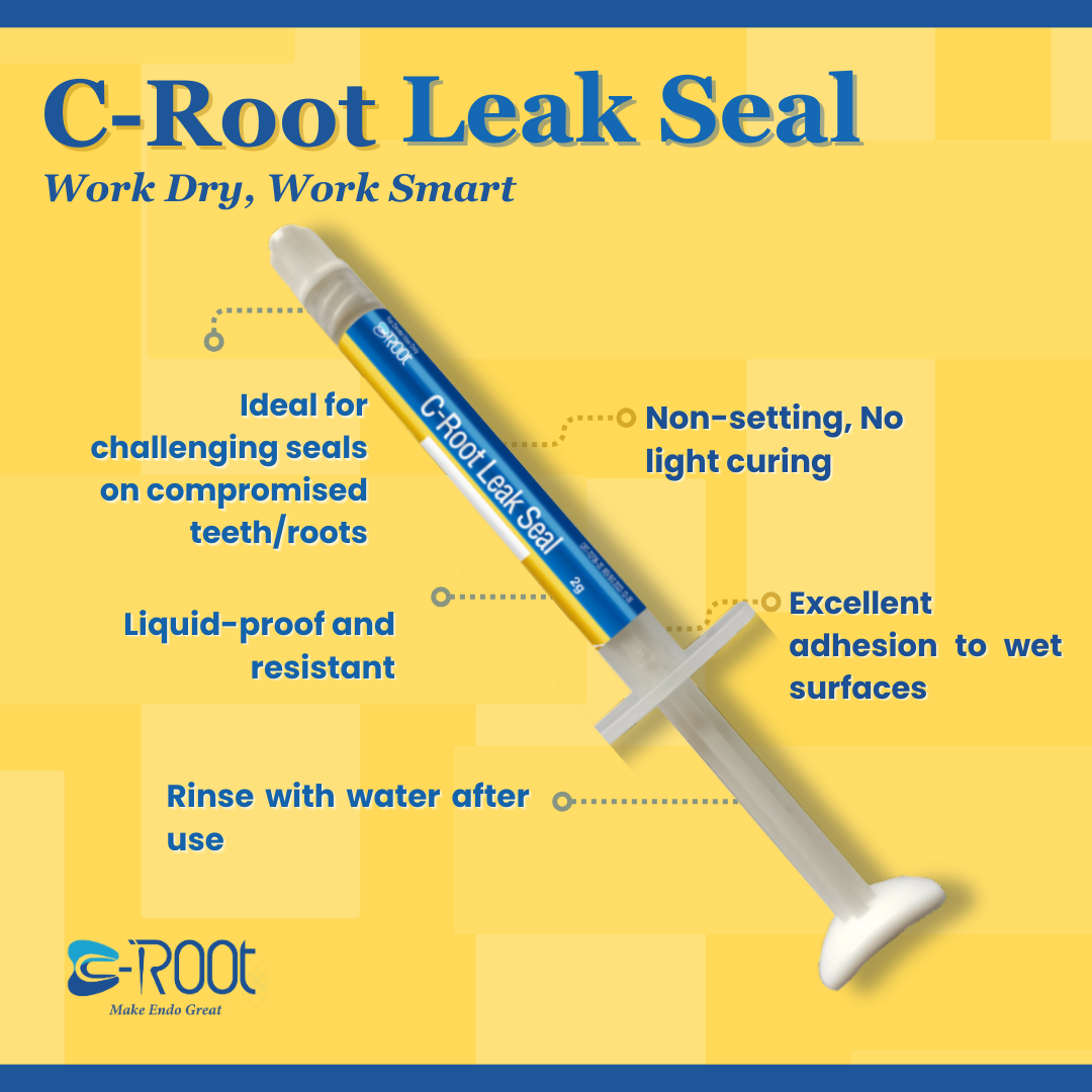 Vedação de vazamento C-Root