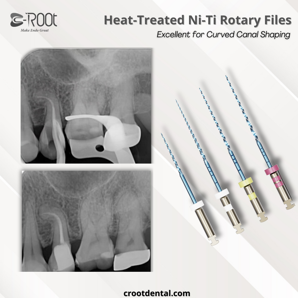 Pin File Ti C-Root Heat-Treated Rotary Ni-Ti Files – C-Root Dental Medical